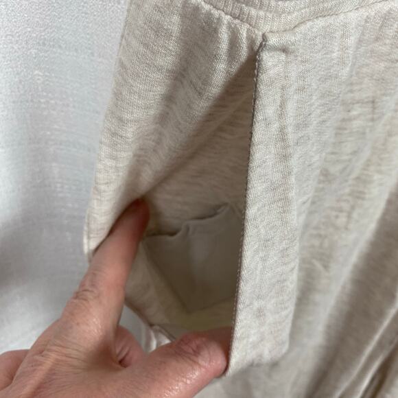 Athleta Cream Balance Jumpsuit Sz.L - Picture 8 of 15